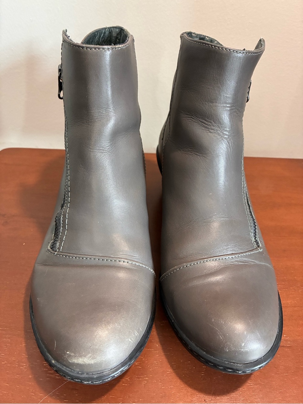 DANSKO Womens Billie Leather Ankle Boots Sz 40 Women’s Sz 9.5-10 Burnished Gray - Picture 9 of 14